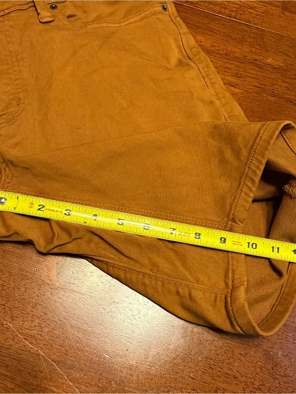 DU/ER N2X No Sweat Slim Fit Shorts Mens Size 34 Brown Stretch Performance Chino